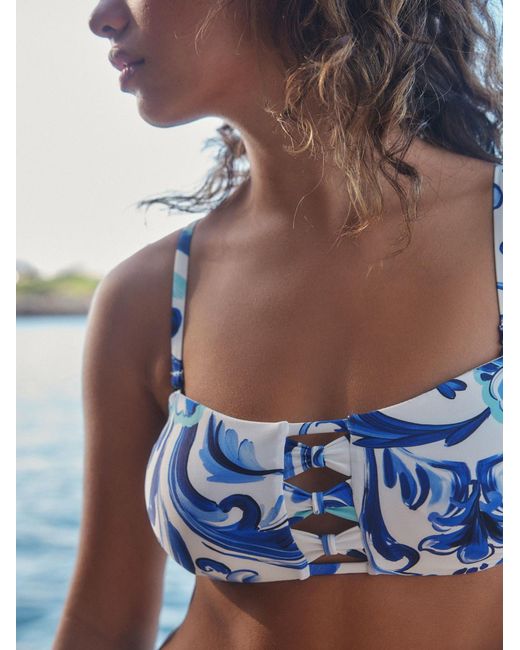 Next Blue Bikinitop