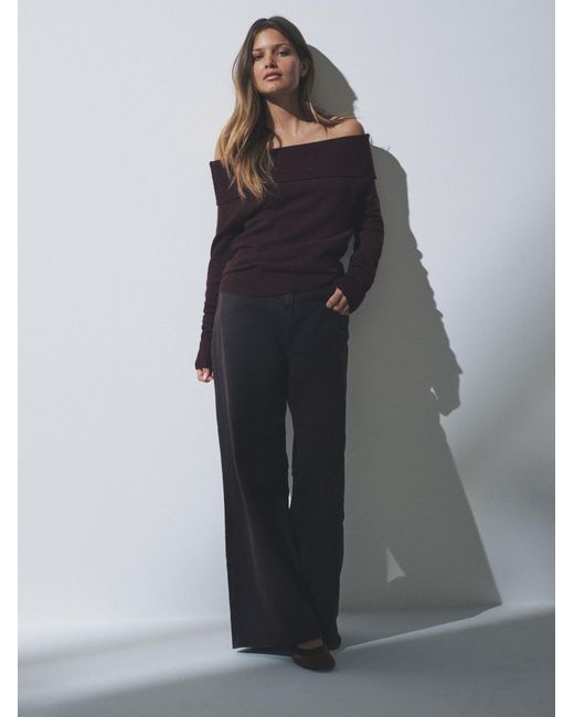 The Set Purple Pullover