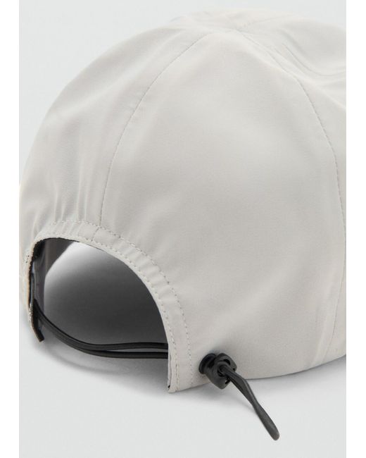 Mango Cap in White für Herren