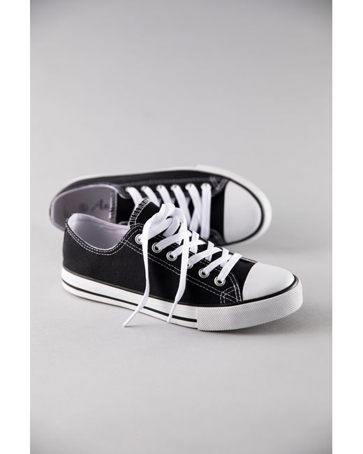 Aniston Black Sneaker Low