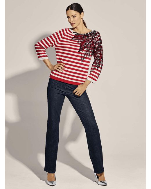 Madeleine Red Pullover