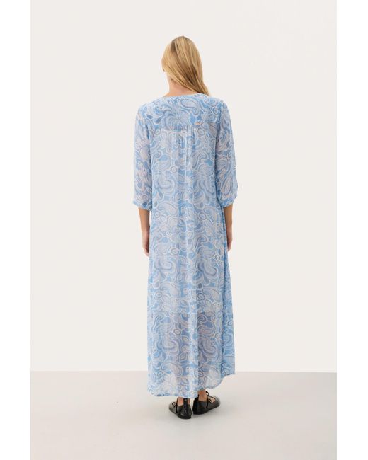 Part Two Blue Kleid Berit