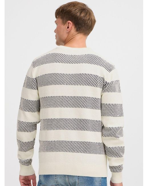 INDICODE Pullover Telly in White für Herren