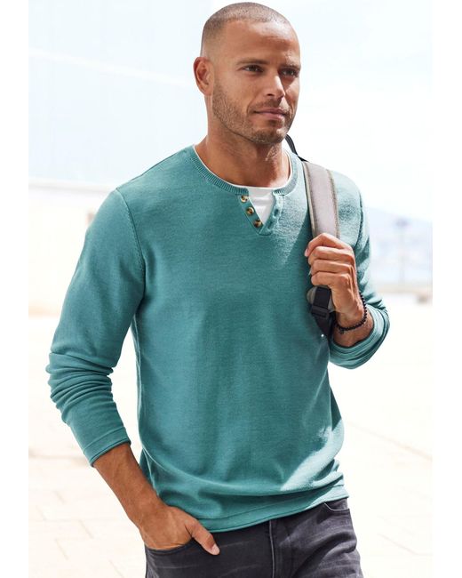 H.i.s. Pullover in Green für Herren