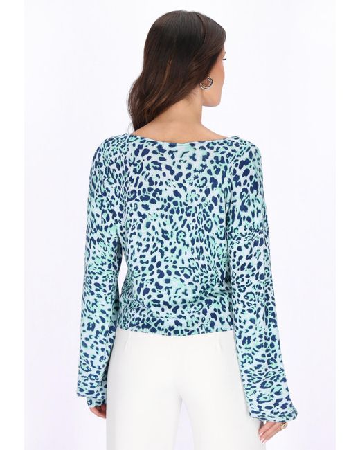 faina Blue Pullover
