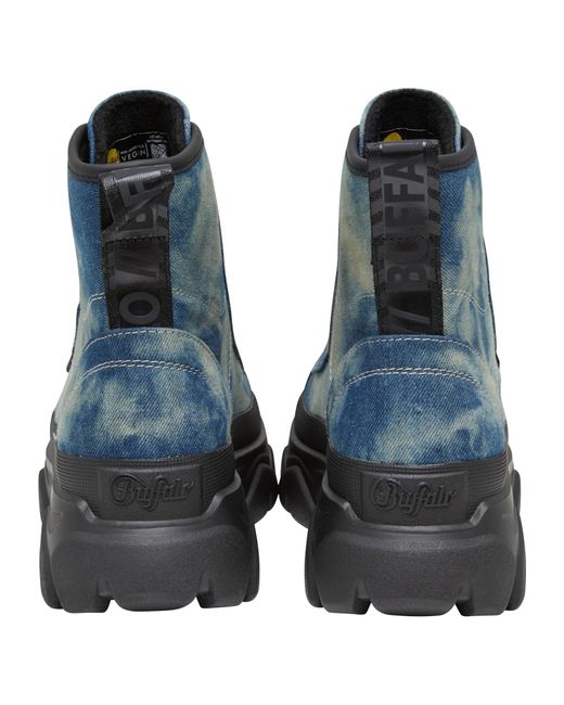Buffalo Blue Schnürstiefelette Cade