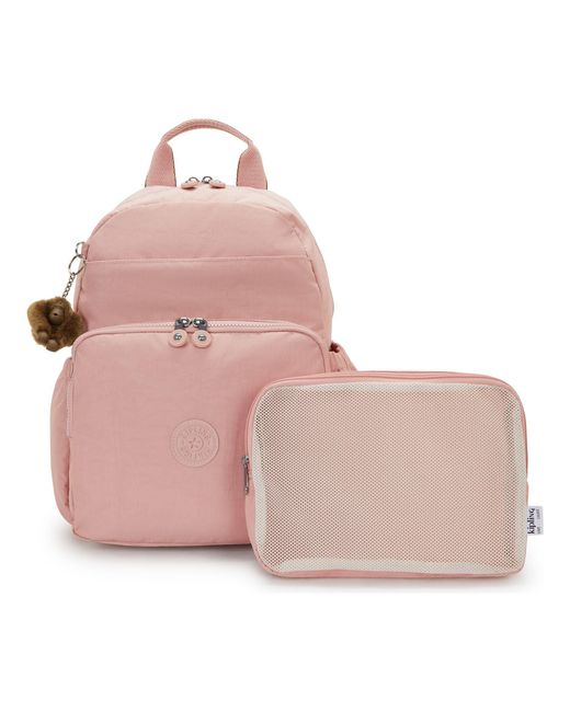 Kipling Pink Rucksack Maisie