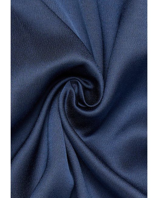Eterna Blue Longbluse Oversize Fit