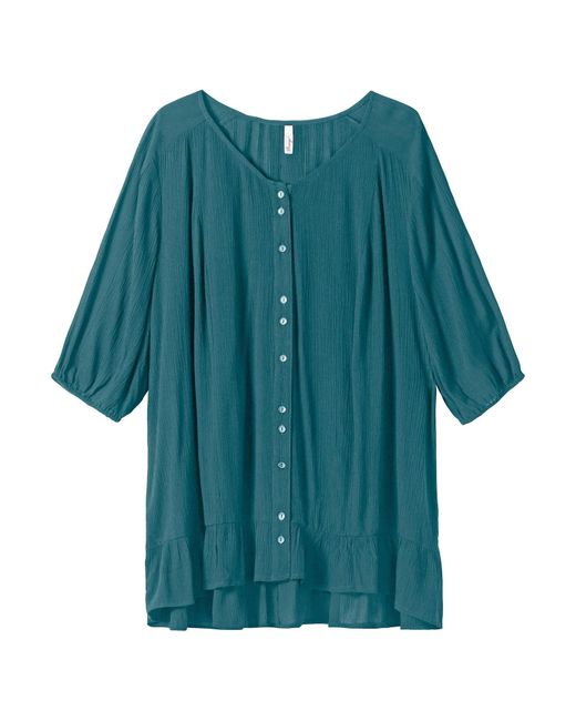 Sheego Blue Bluse