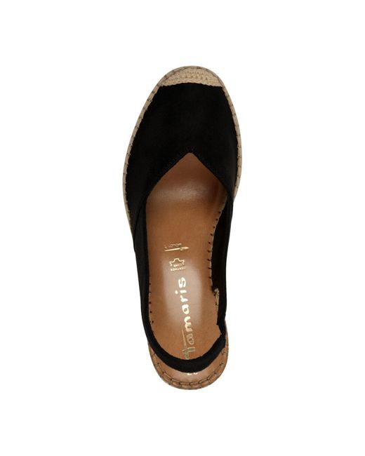 Tamaris Black Espadrilles