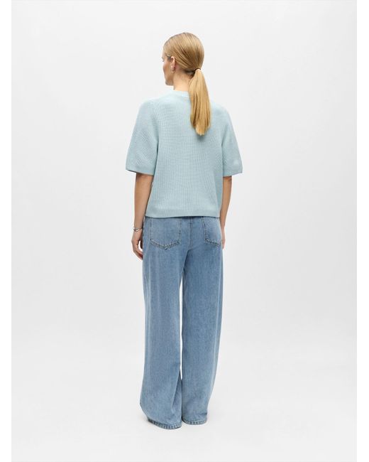 Object Blue Pullover Objflo