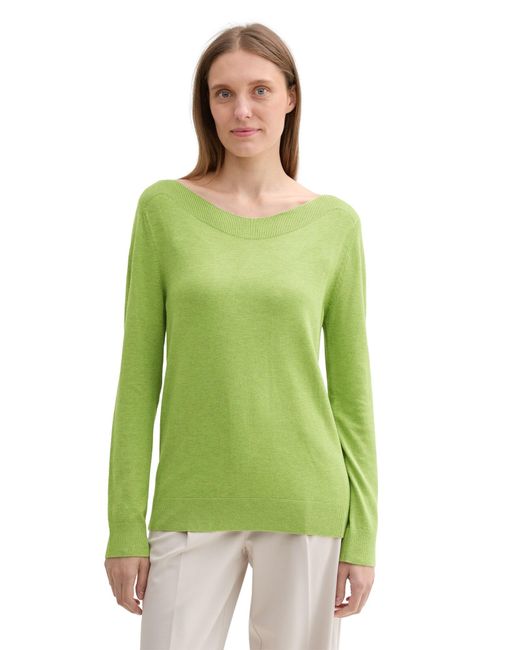 Tom Tailor Green Pullover