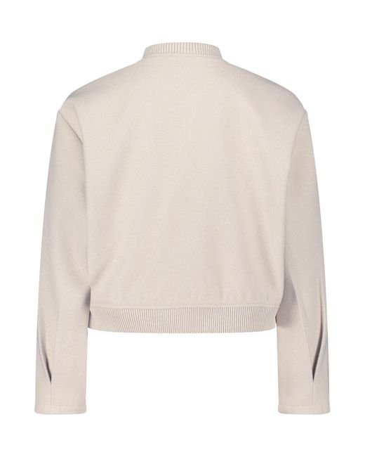 BETTY&CO Natural Blouson Mit Rippbündchen