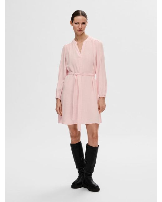 SELECTED Pink Kleid 'viva'
