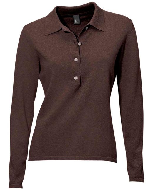 heine Brown Pullover