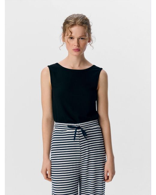 Object Black Top 'Objjamie'