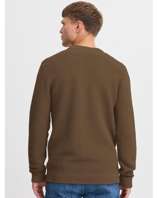 Solid Pullover Valencia in Brown für Herren