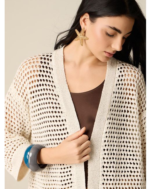 Oltre White Pullover