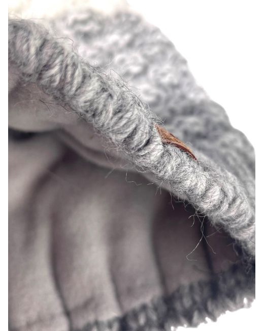 Kumixi Gray Mütze Set: Mütze & Loop Schal