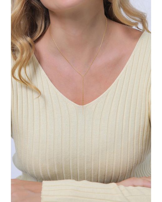 Elli Jewelry Metallic Kette Figaro