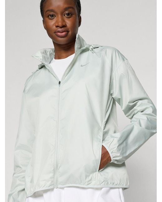 Nike White Sportjacke Tempo