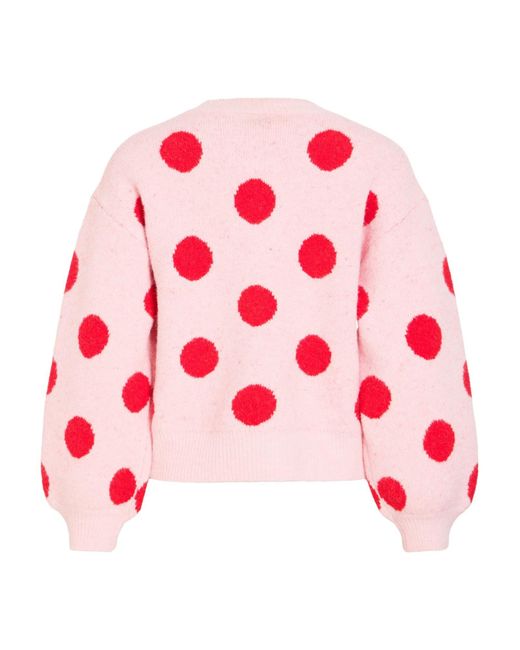 Vila Pink Pullover Viluna