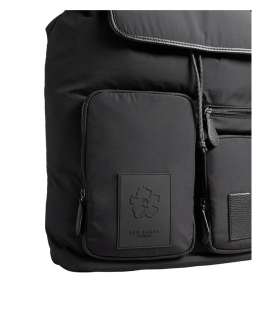 Ted Baker Rucksack Disrict in Black für Herren