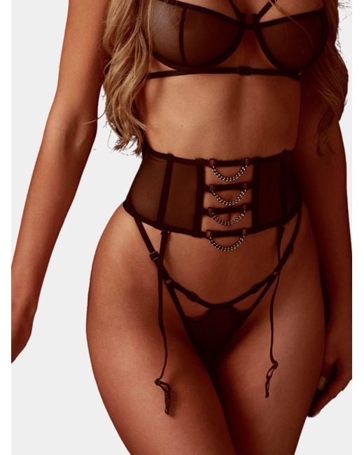 Promees Black String Mimi