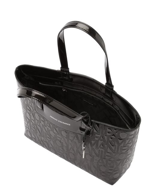 ARMANI EXCHANGE Black Shopper Liz