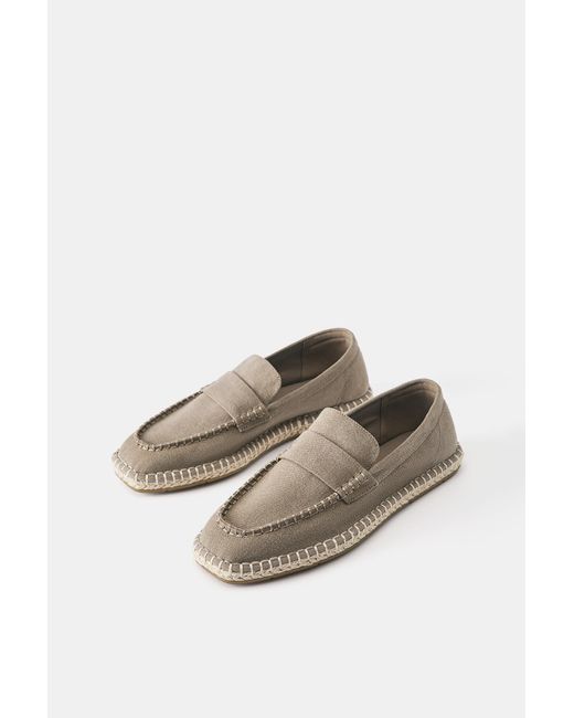Pull&Bear Espadrilles in Gray für Herren