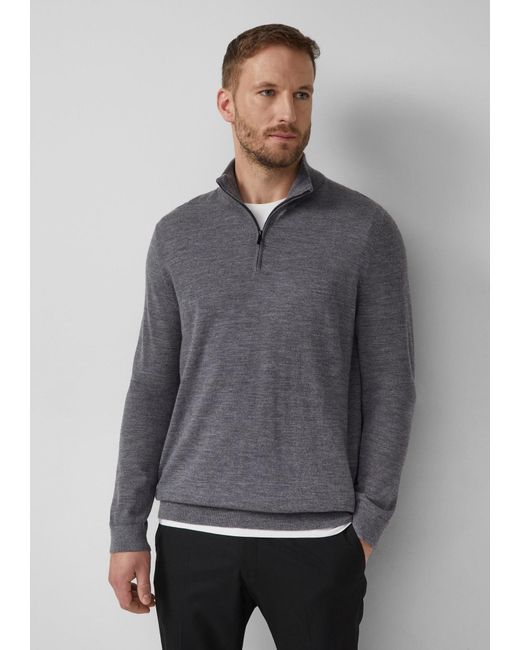 S.oliver Pullover in Gray für Herren