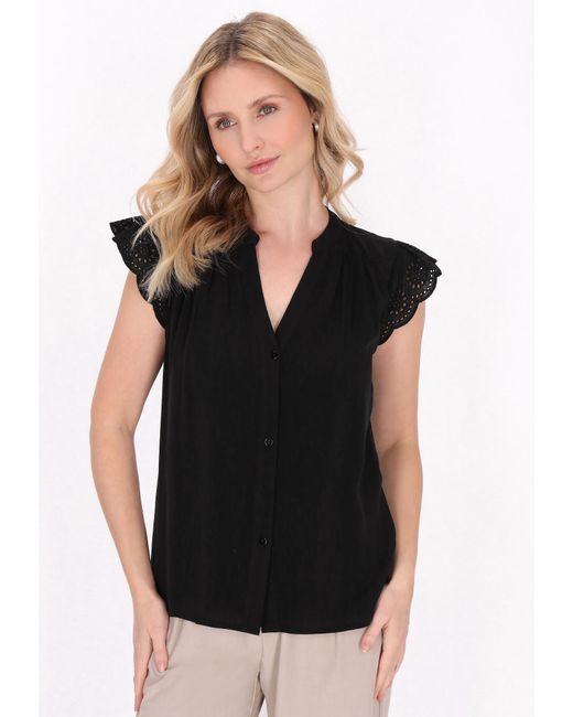 Usha Black Bluse Fashion Look