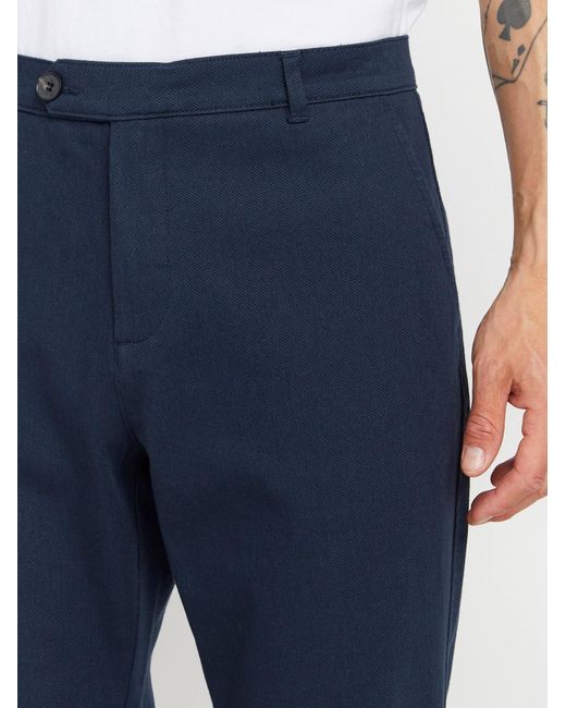 Solid Chinohose Sdfilip in Blue für Herren