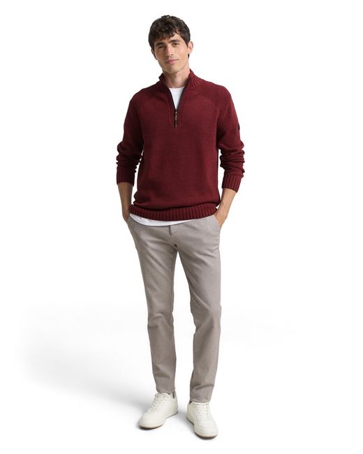 Tom Tailor Pullover in Red für Herren