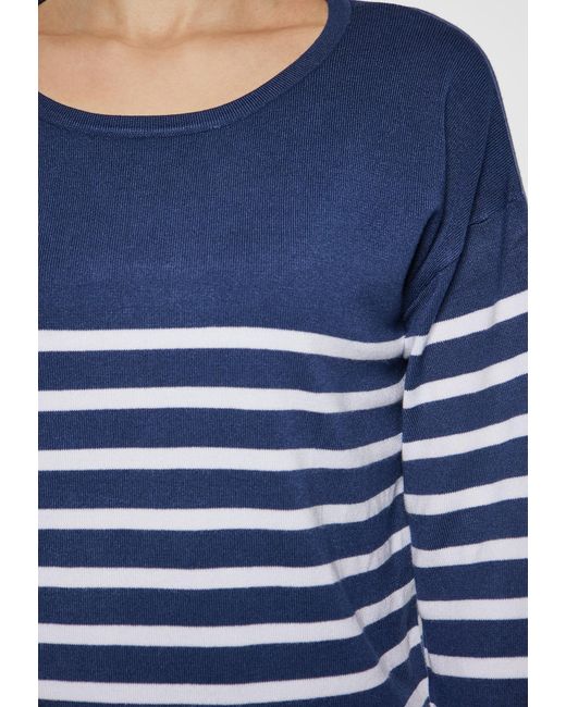 SANIKA Blue Pullover