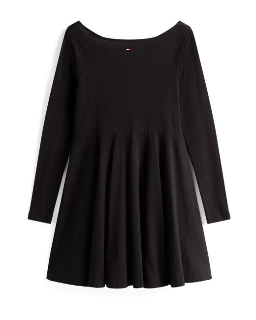 Tommy Hilfiger Black Kleid 'Essential'