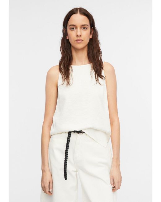 Comma, White Bluse