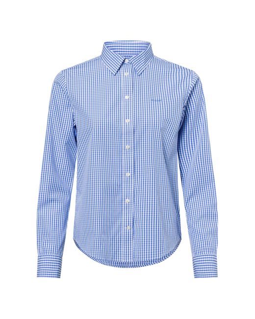 Gant Blue Hemdbluse