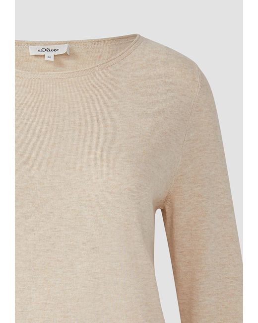 S.oliver White Pullover