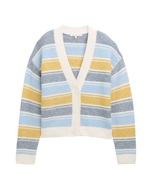 Tom Tailor White Strickjacke