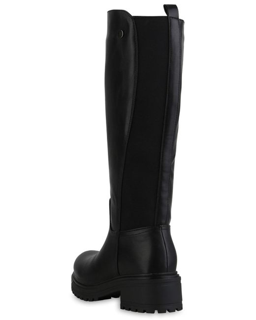 VAN HILL Black Stiefel Anthea