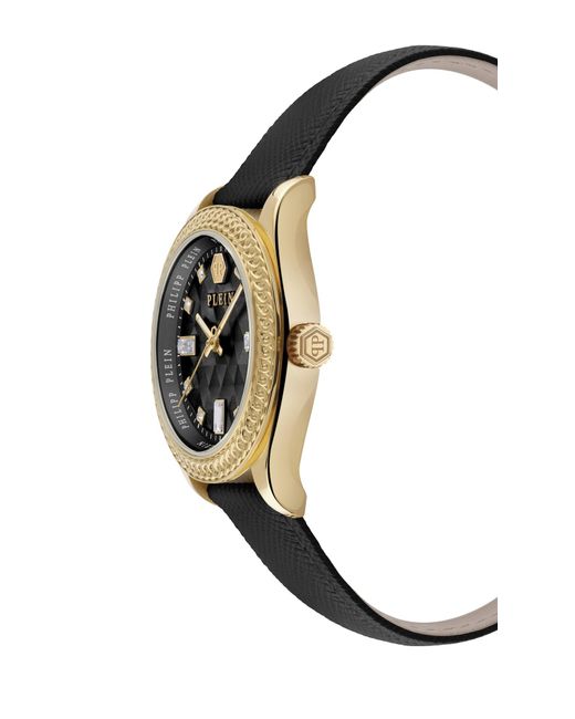 Philipp Plein Black Uhr Queen