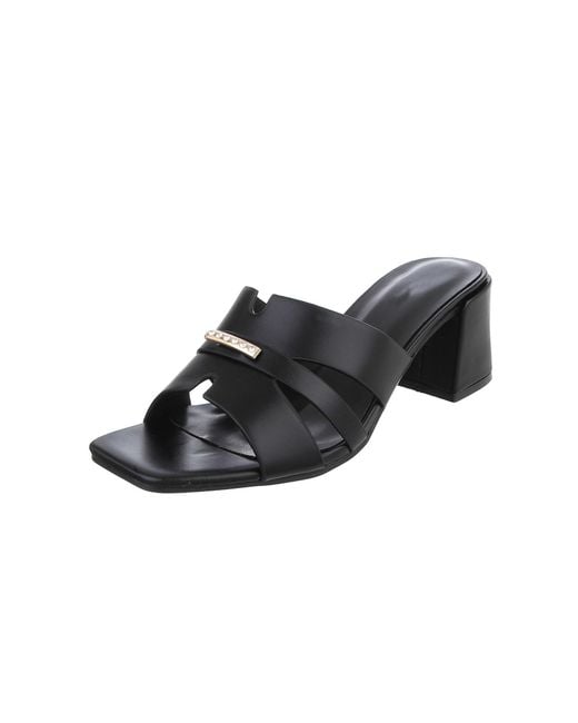 Ital-Design Black Pantolette