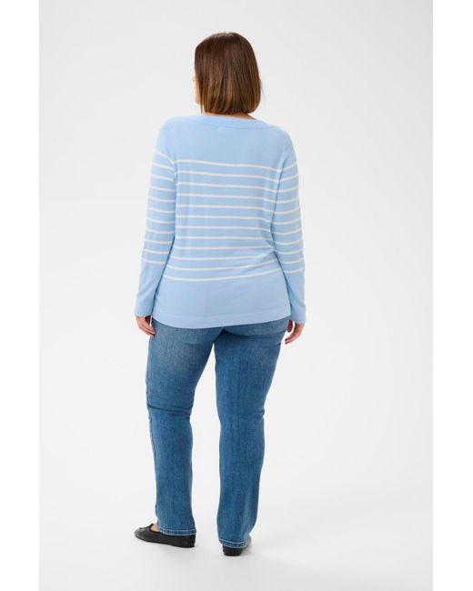Kaffe Blue Pullover Kclizzy