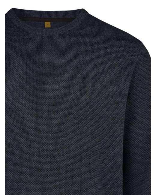 Redmond Pullover Basic in Blue für Herren