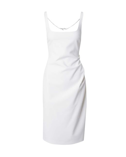 HUGO White Kleid 'kanke'