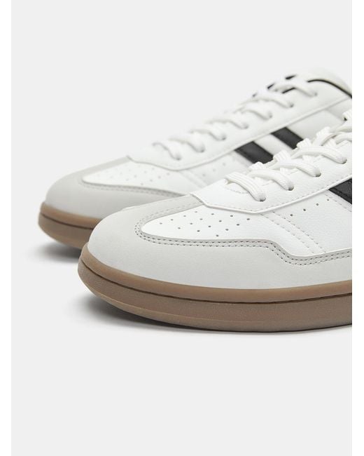 Pull&Bear Sneaker in White für Herren