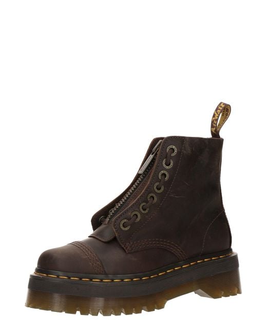 Dr. Martens Black Ankle Boots Sinclair 8 Eye