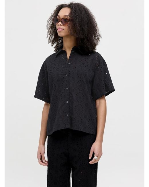 JJXX Black Bluse Millie