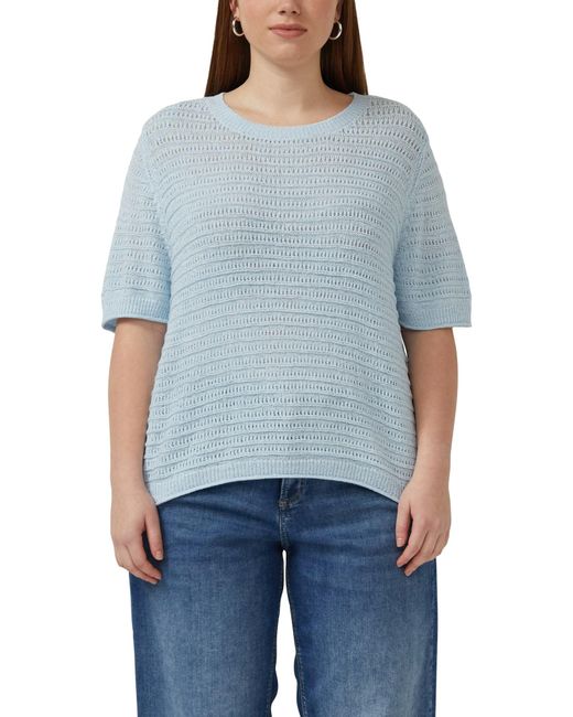 QS Blue Strickpullover